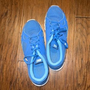 Blue Nikes (unsure of style)